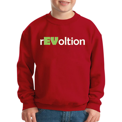 Classical Revoltion Motivational Revolution Vintage Kids Jumper