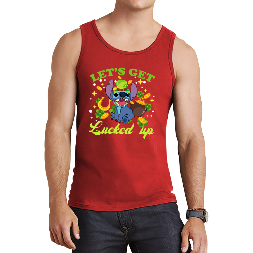 Lilo and Stitch St Patrick's Day Vest Top