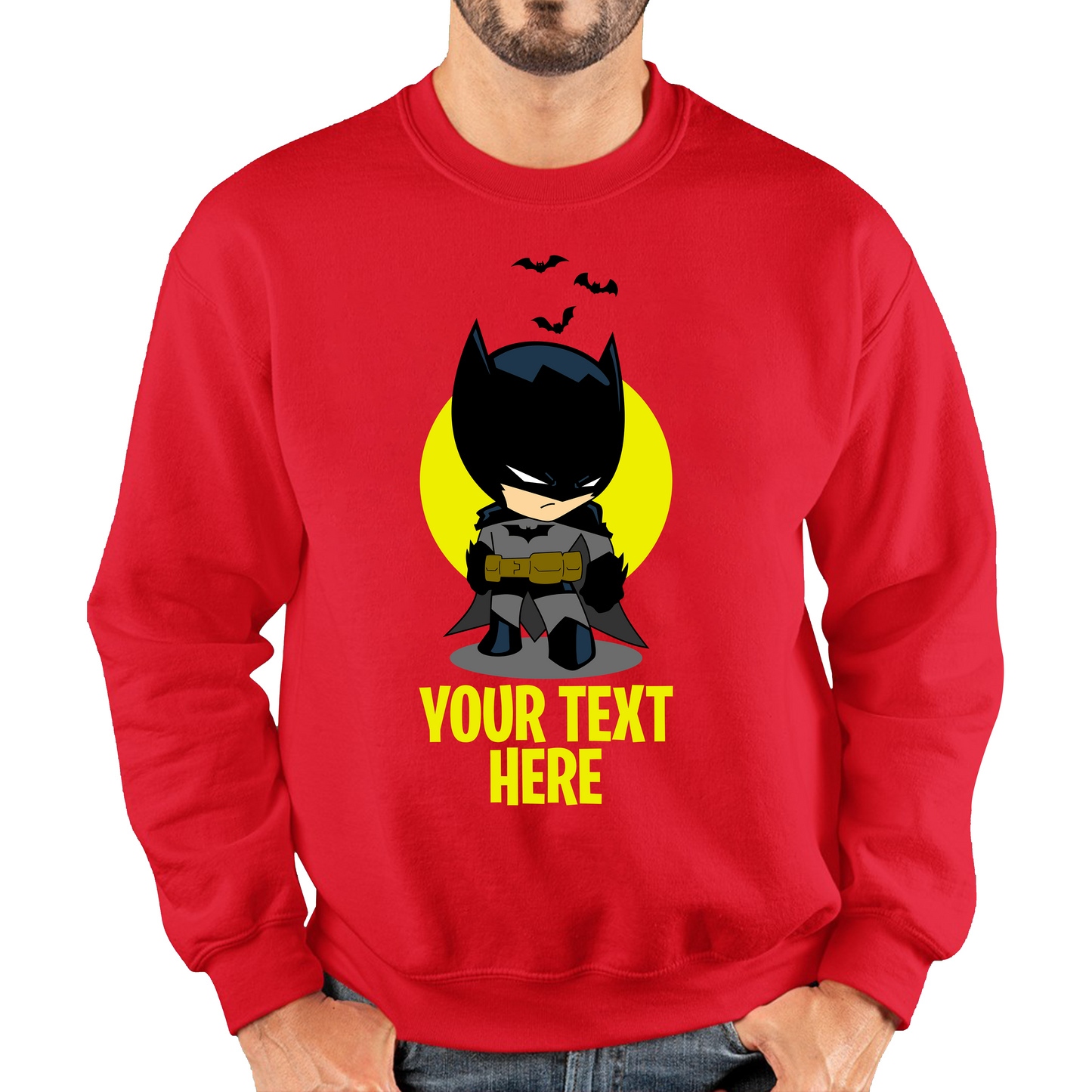 Personalised Batman Sweatshirt