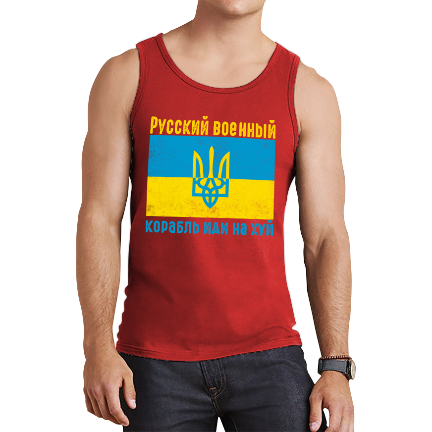 Russain Warship Go Fuck Yourself Tank Top