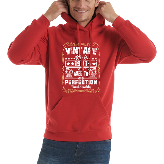 Vintage Made In 1931 Aged to Perfection Hoodie