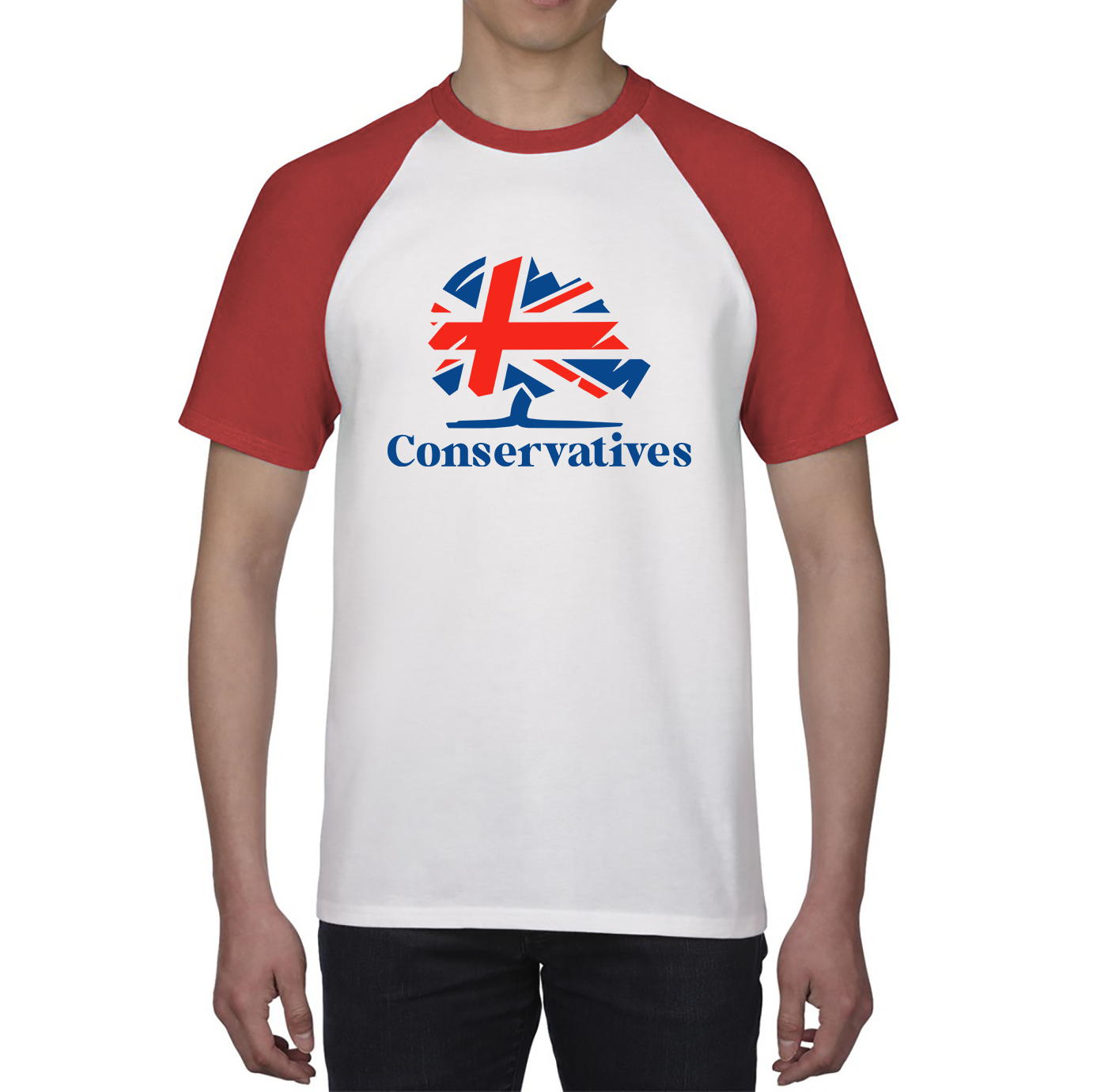 Conservatives Party Logo Political Party Uk Election United Kingdom Baseball T Shirt