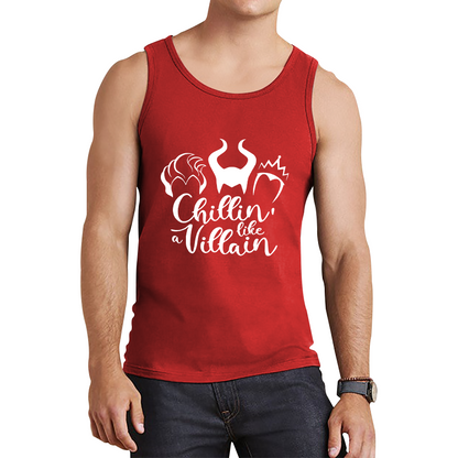 Sanderson Sister Maleficent Spoof Chillin Like A Villain Tank Top