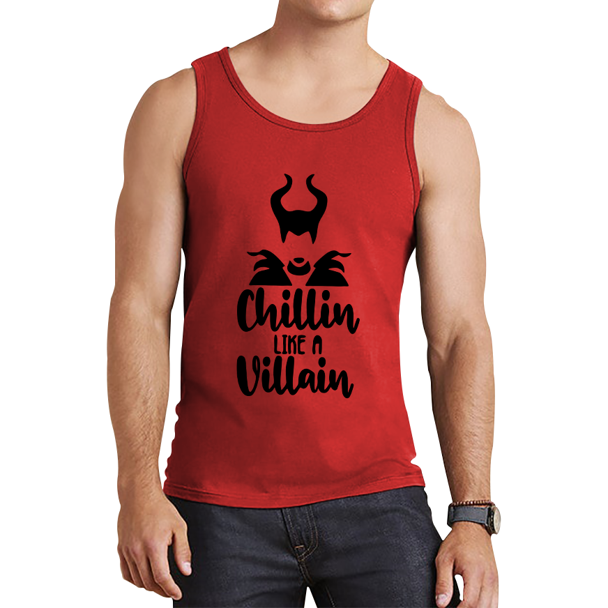 Disney Villains Chillin Like A Villain Tank Top