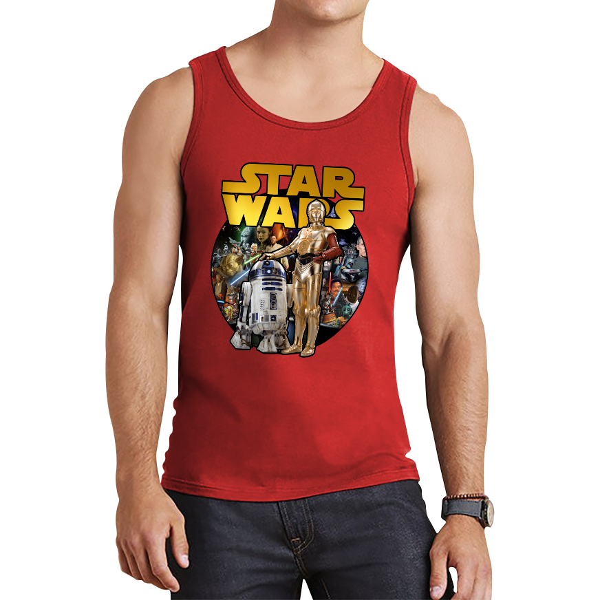 Star Wars Droids Tank Top