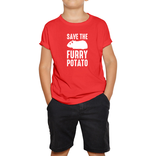 Save The Furry Potato Funny Guinea Pig T Shirt