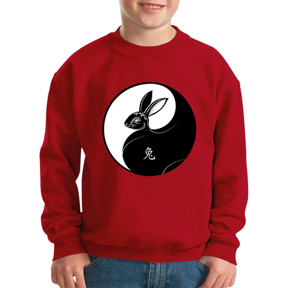 Happy Chinese New Year 2023 Year Of The Rabbit Zodiac Sign Lunar New Year Chinese Zodiac Kids Jumper