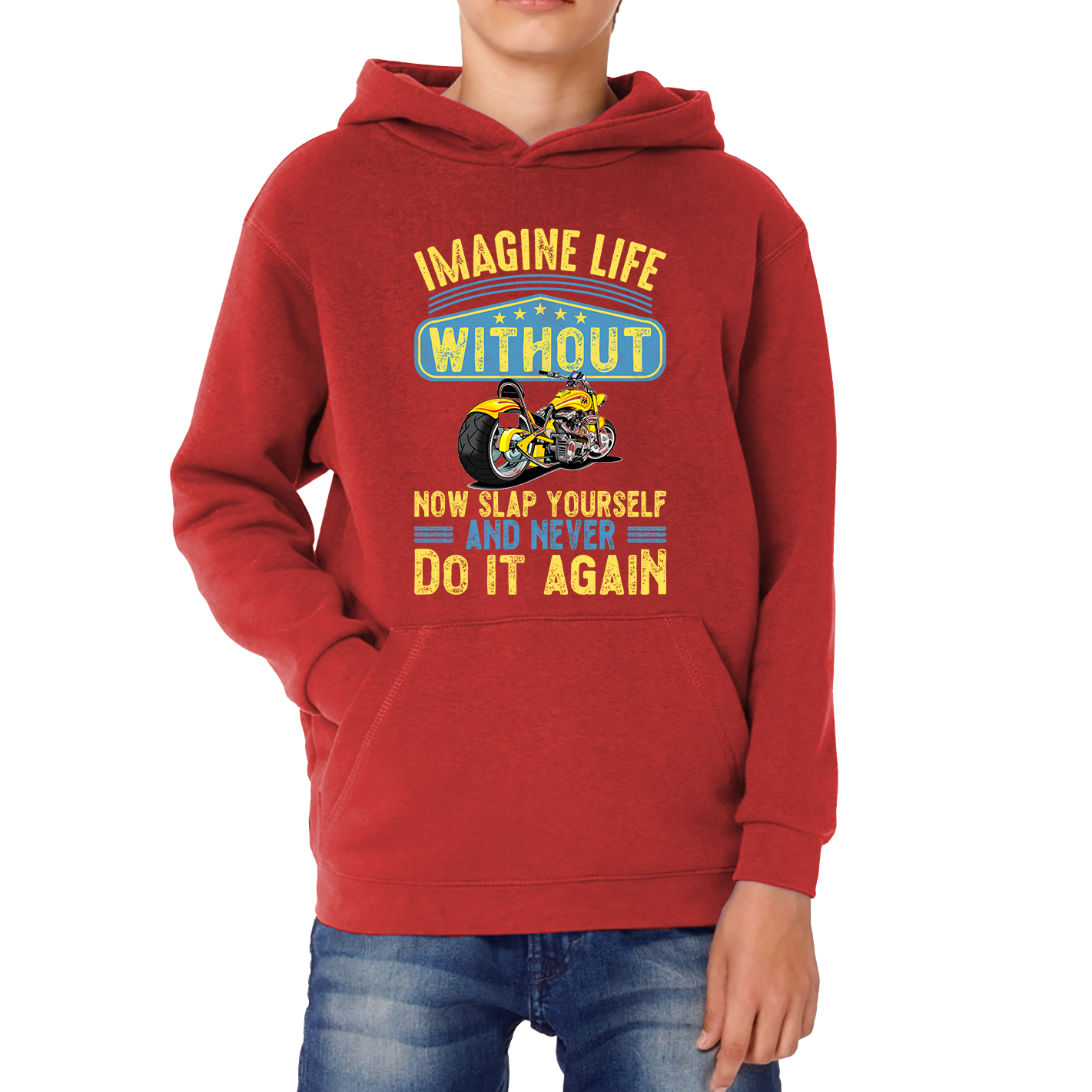 Imagine Life Without Motorbikes Hoodie