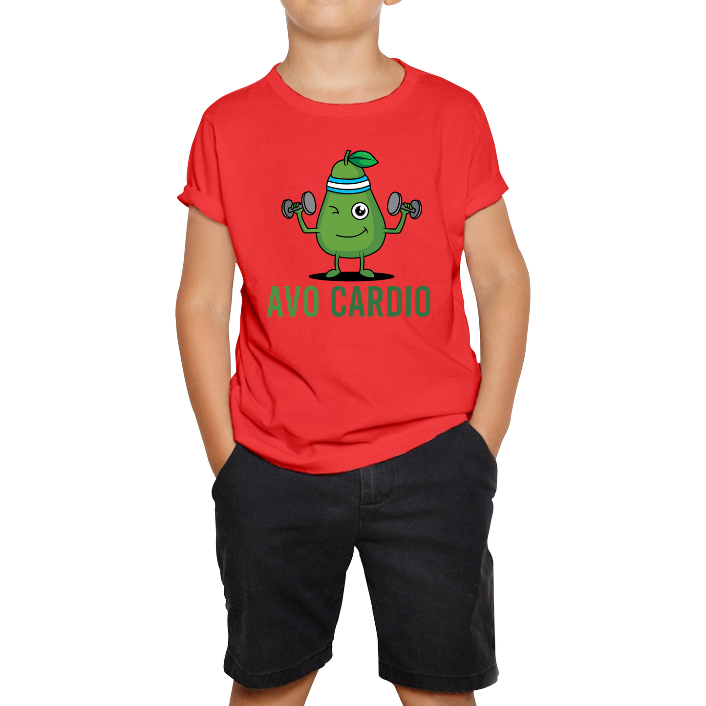 Avo Cardio Funny Avocado Fitness T Shirt