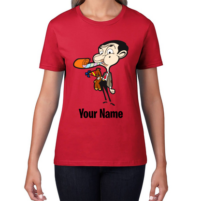 Mr. Bean Personalised Your Custom Name T Shirt