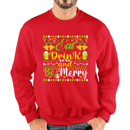 merry christmas beer sweatshirt