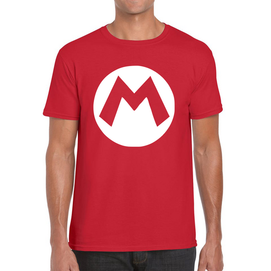 Mario Bros Character Logo Super Mario Mario Mario Bro Toad Retro Gaming Mens Tee Top