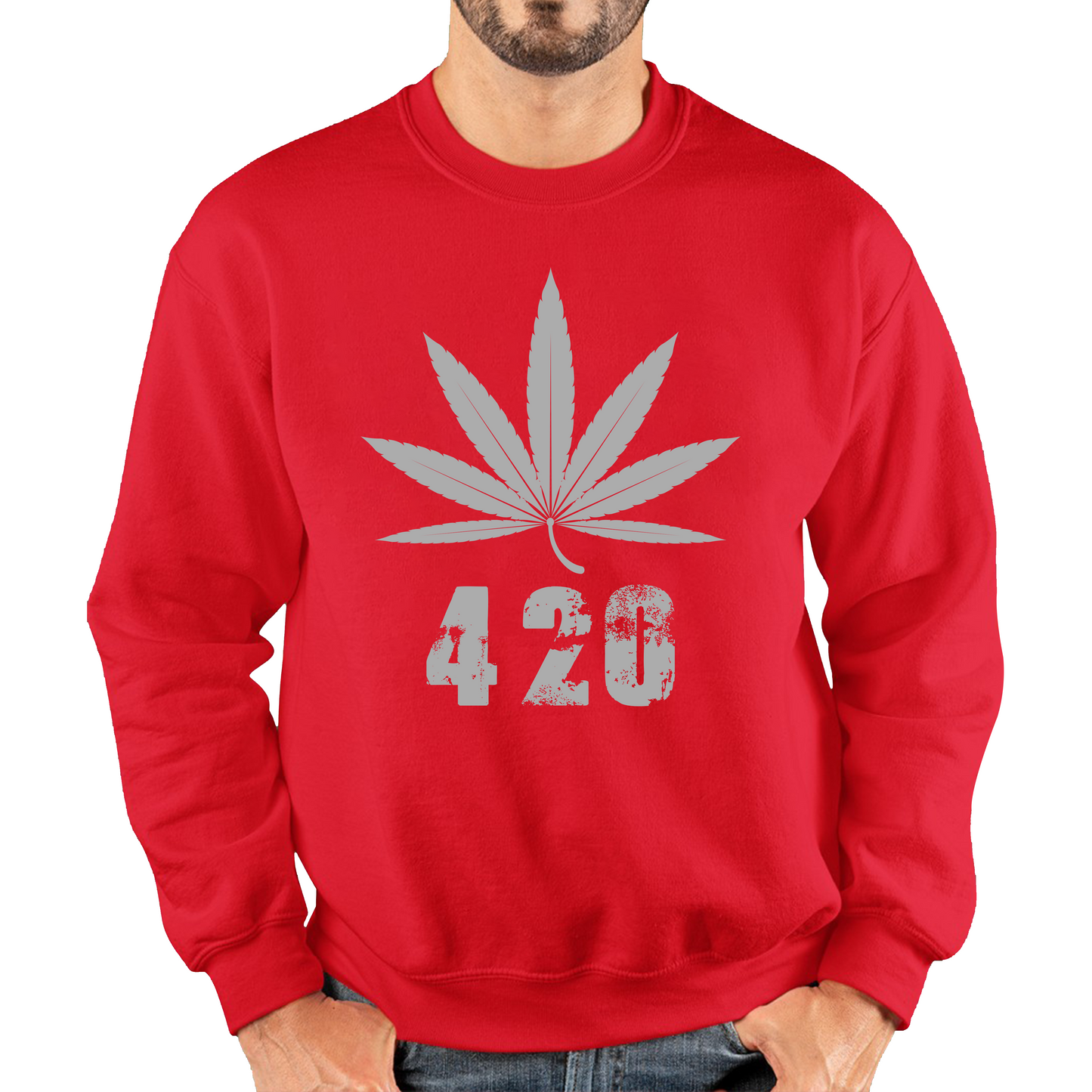 Weed Cannabis 420 Sweatshirt