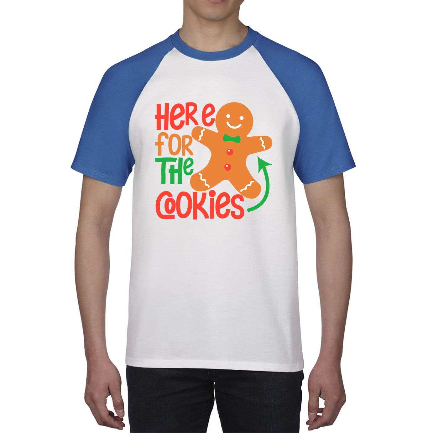 gingerbread baseball t shirt