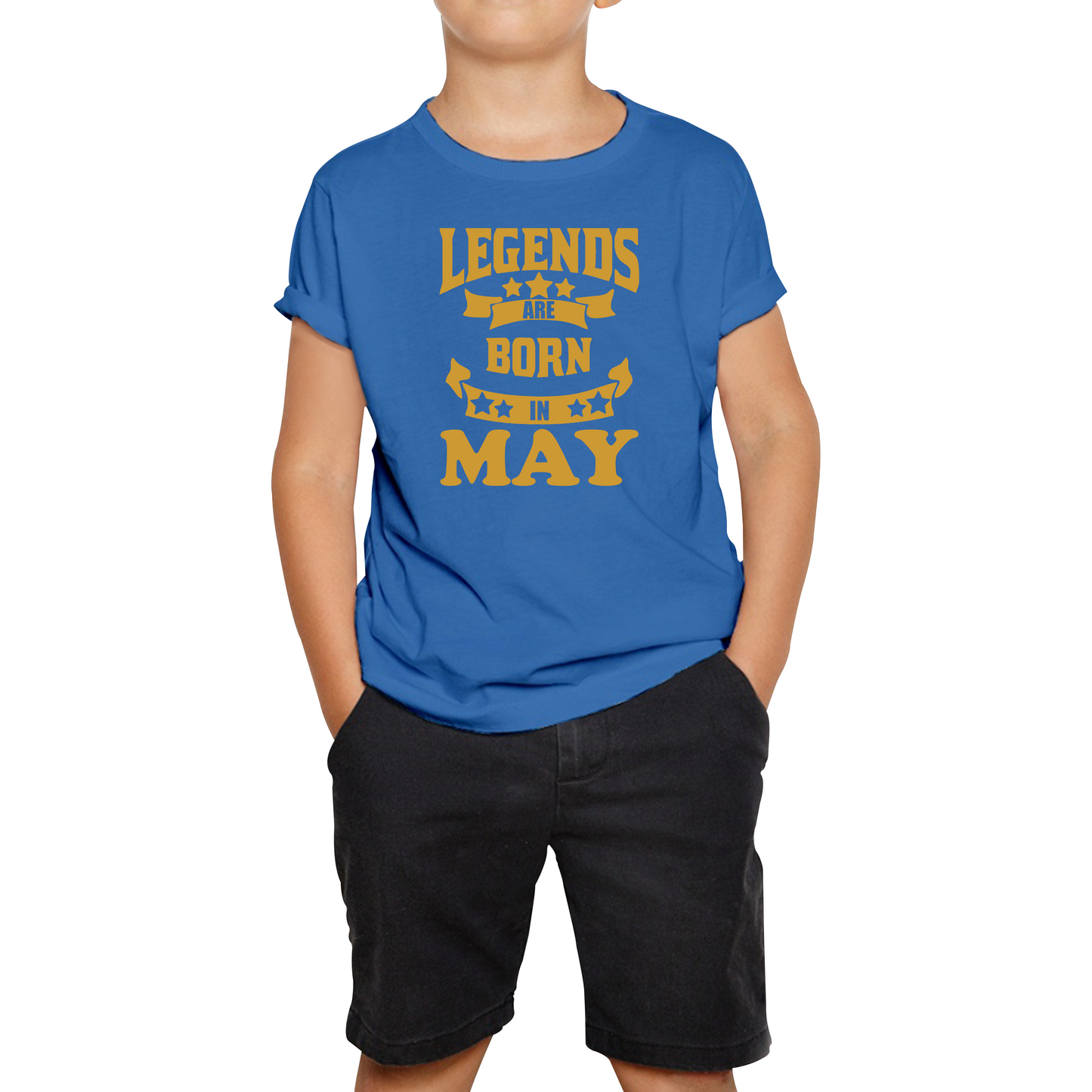 Legends Are Born In May Birthday T Shirt