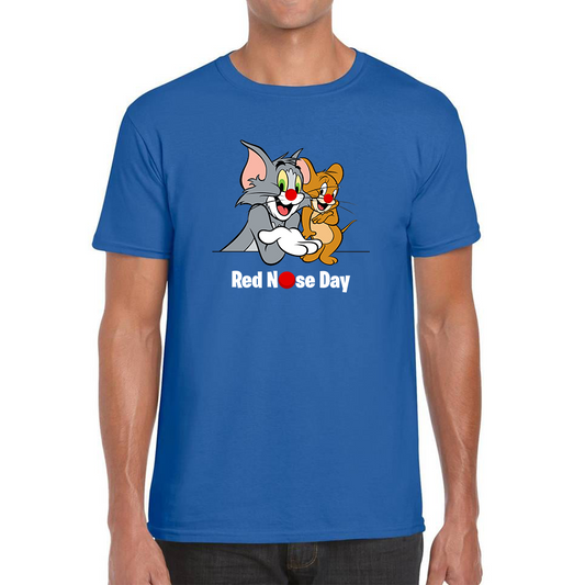 Tom And Jerry Red Nose Day T Shirt