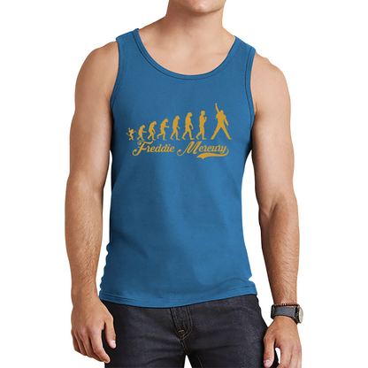 Freddie Mercury Human Evolution Tank Top