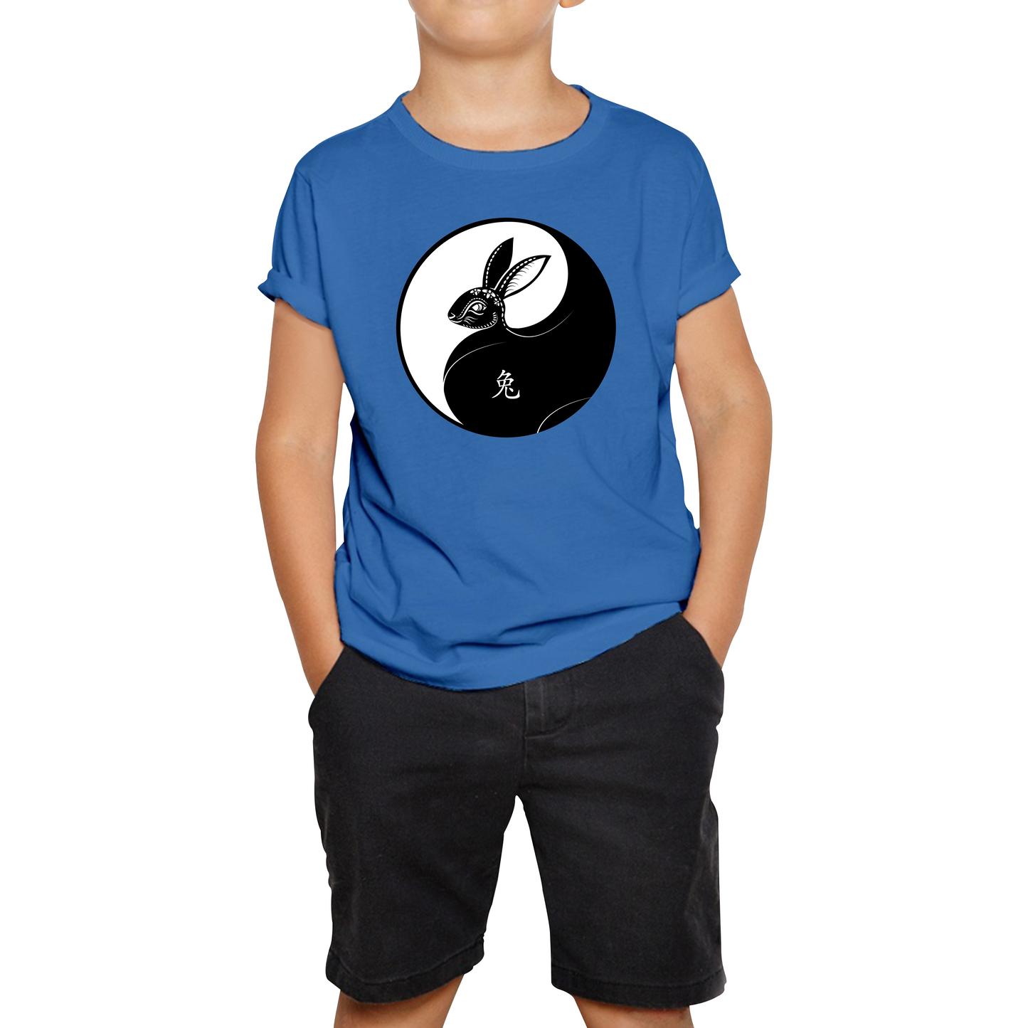 Happy Chinese New Year 2023 Year Of The Rabbit Zodiac Sign Lunar New Year Chinese Zodiac Kids Tee