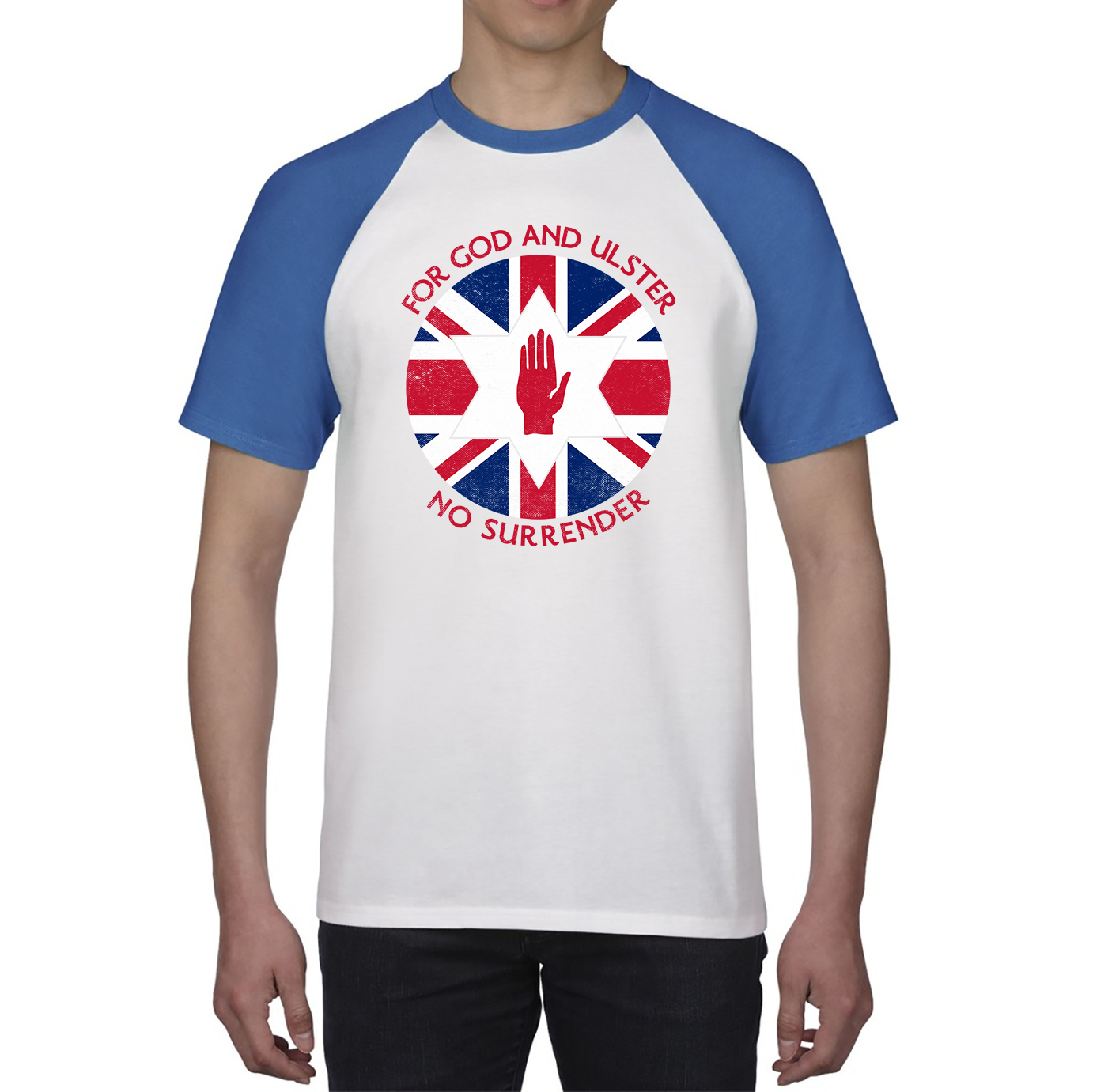 For God And Ulster No Surrender Battle Of The Boyne Shirt 12th July Victory Of King William III British Royal Family Baseball T Shirt