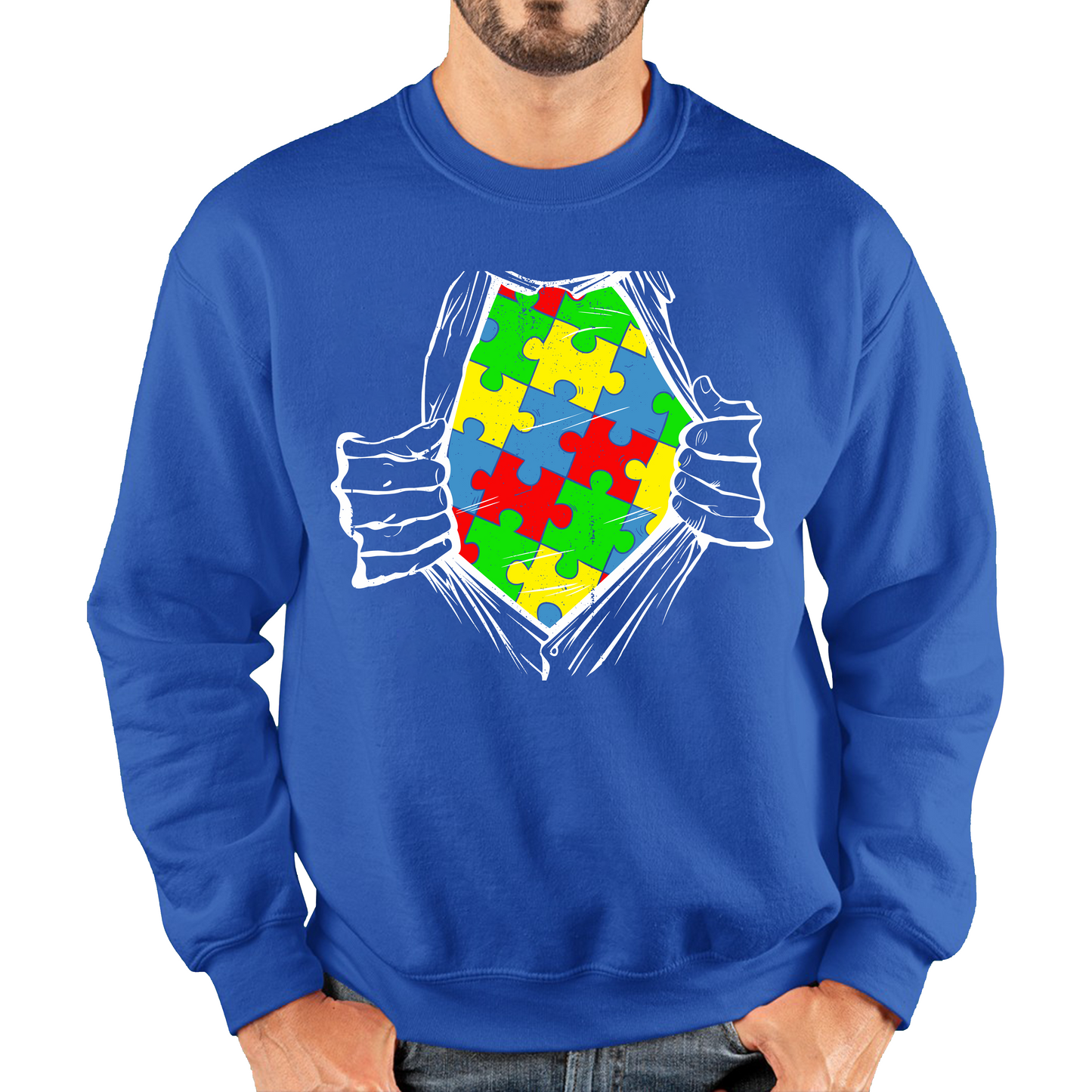 Autism Awareness Art Sweatshirt