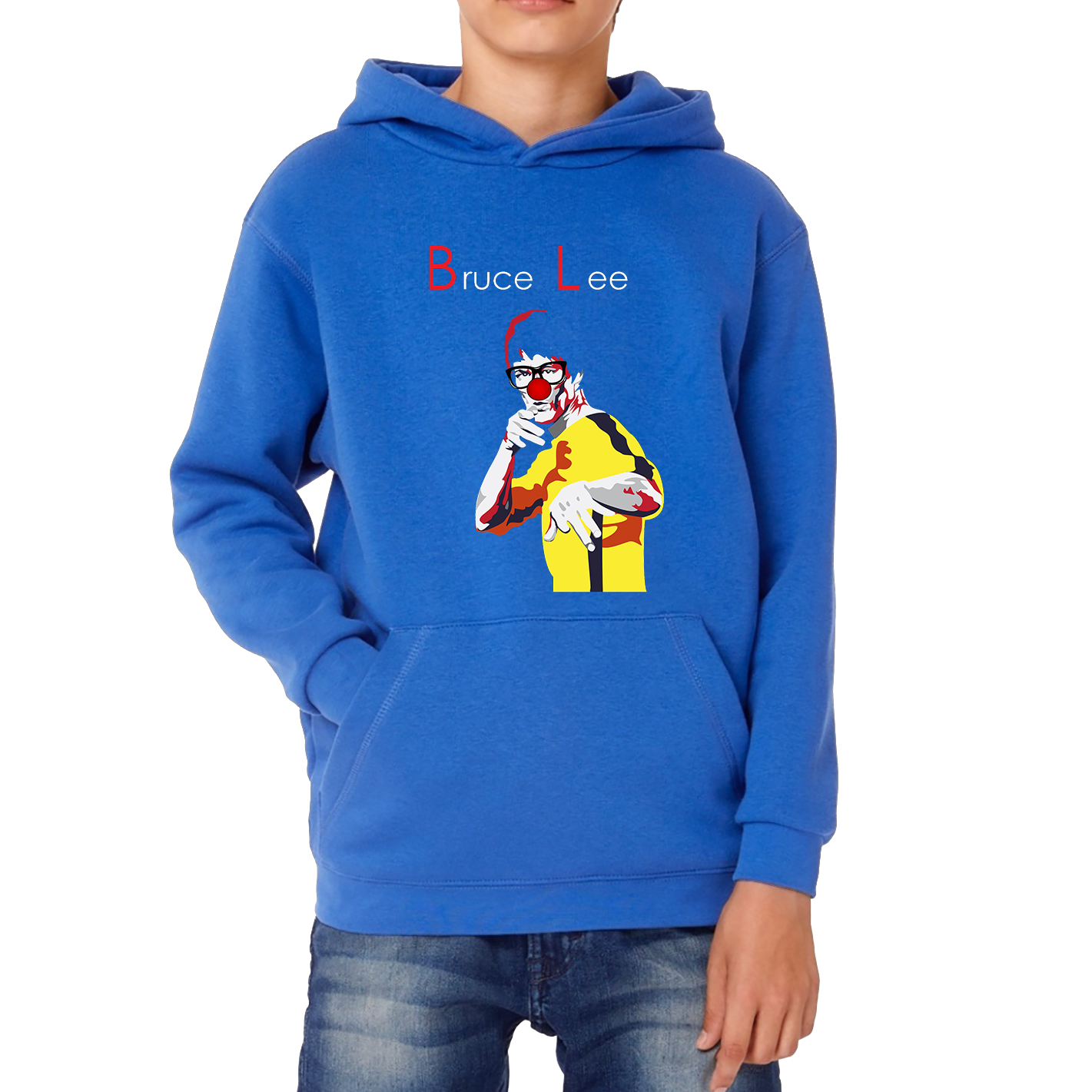 Bruce Lee Red Nose Day Hoodie