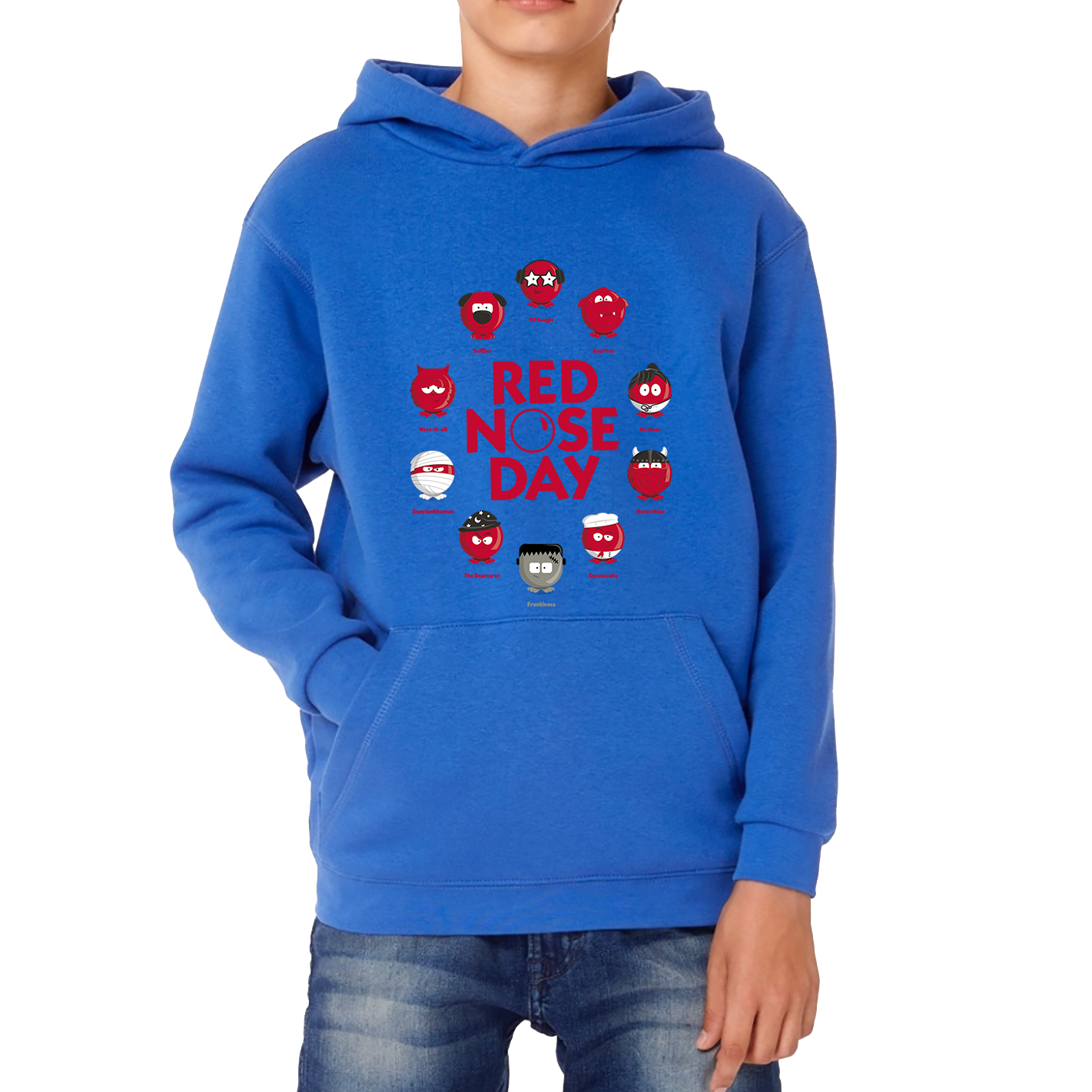 Comic Relief Red Nose Day Games Hoodie