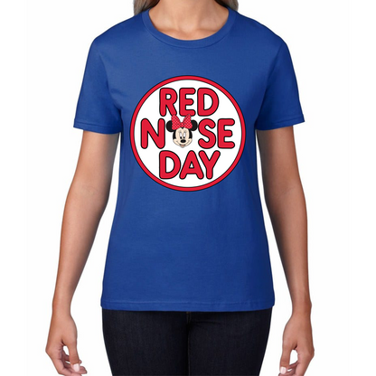 Comic Relief Red Nose Day Minnie Mouse T Shirt