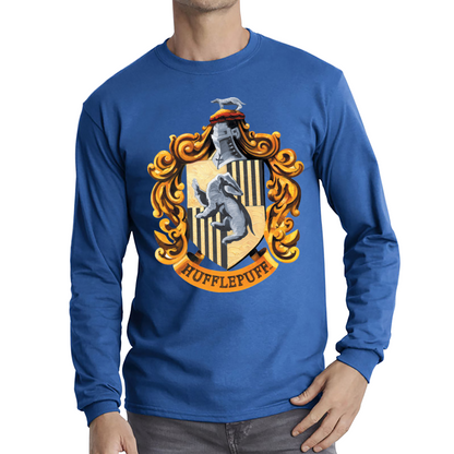 Harry Potter House Of Hufflepuff Hogwarts Crest T Shirt