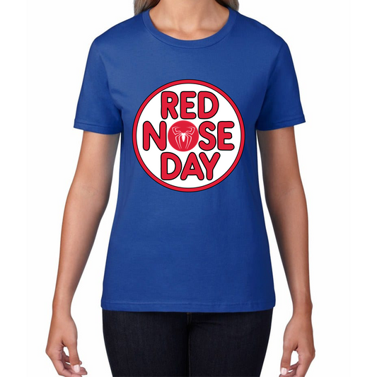 Spider Man Red Nose Day T Shirt