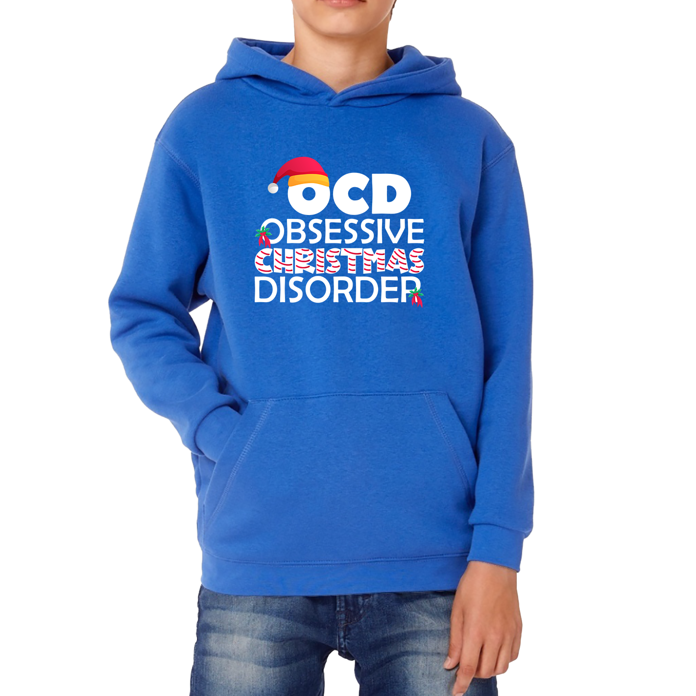 ocd obsessive christmas disorder hoodie