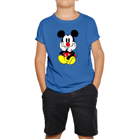 Mickey Mouse Red Nose Day T Shirt