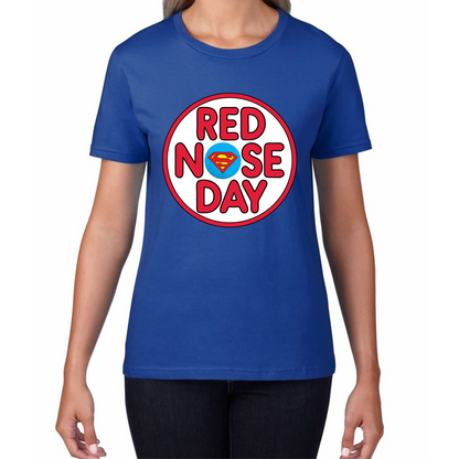 Superman Red Nose Day T Shirt