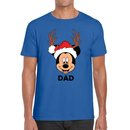 mickey mouse dad christmas t shirt