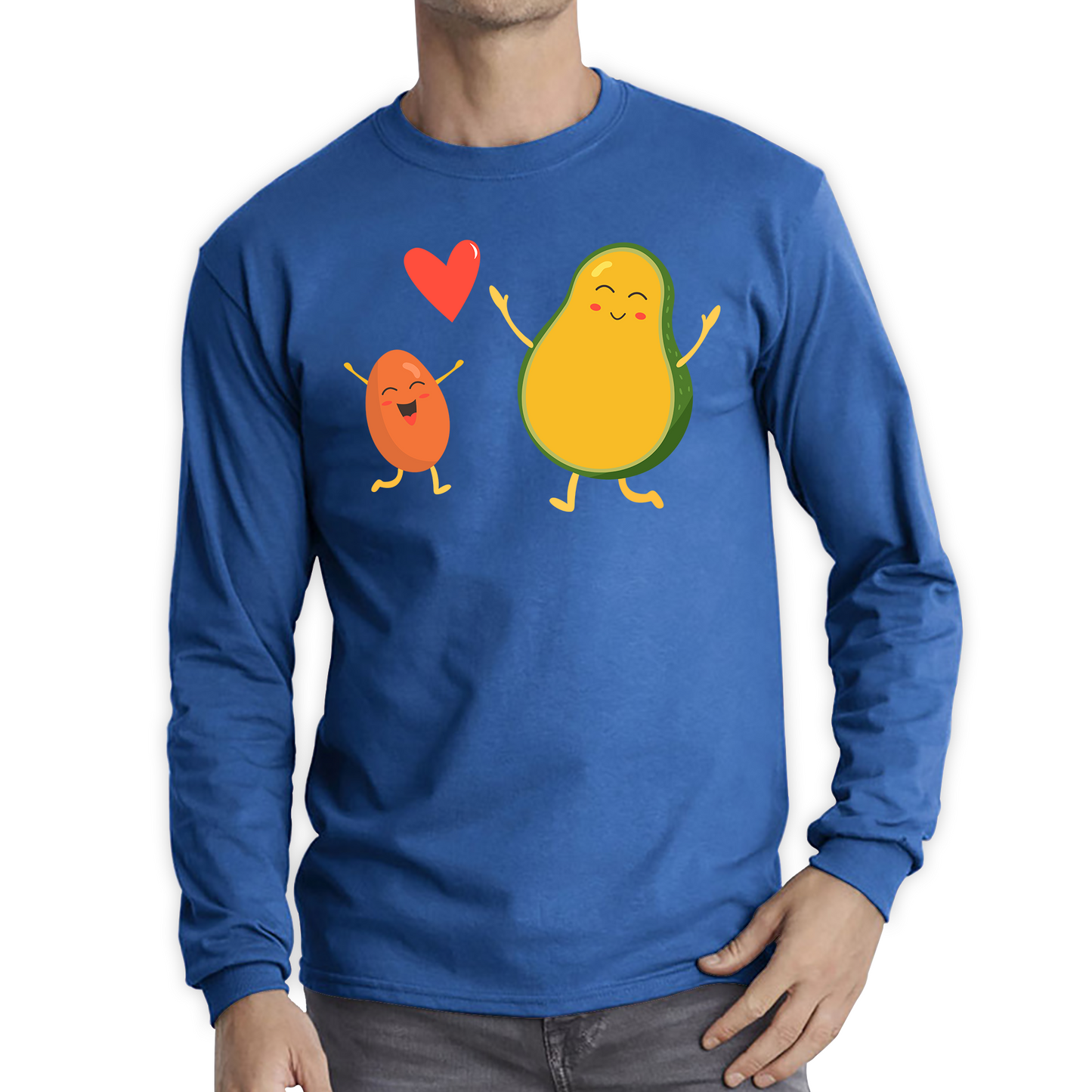 Bean & Avocado Love Funny T Shirt