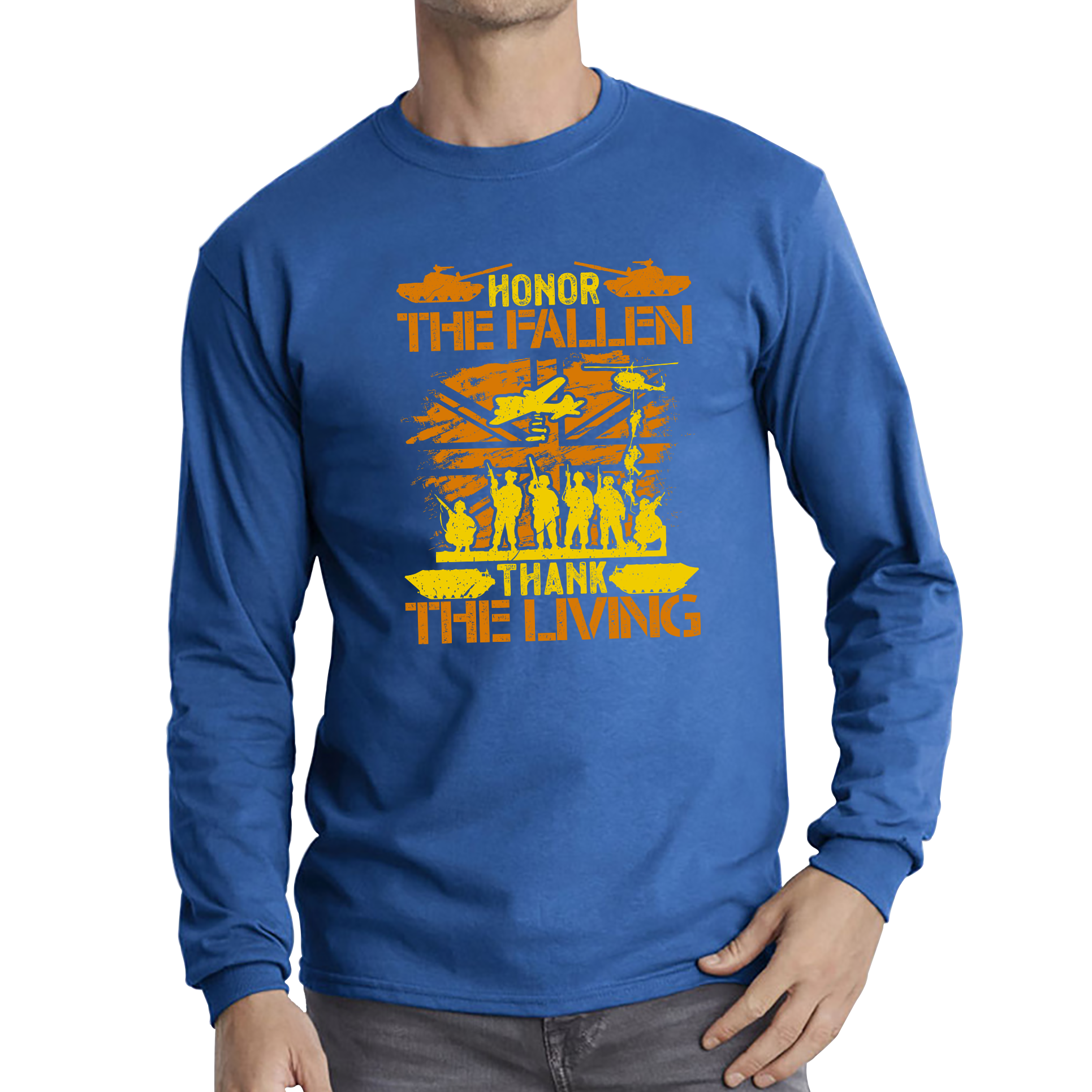 Honor The Fallen Thank Living Veteran Memorial Day T Shirt