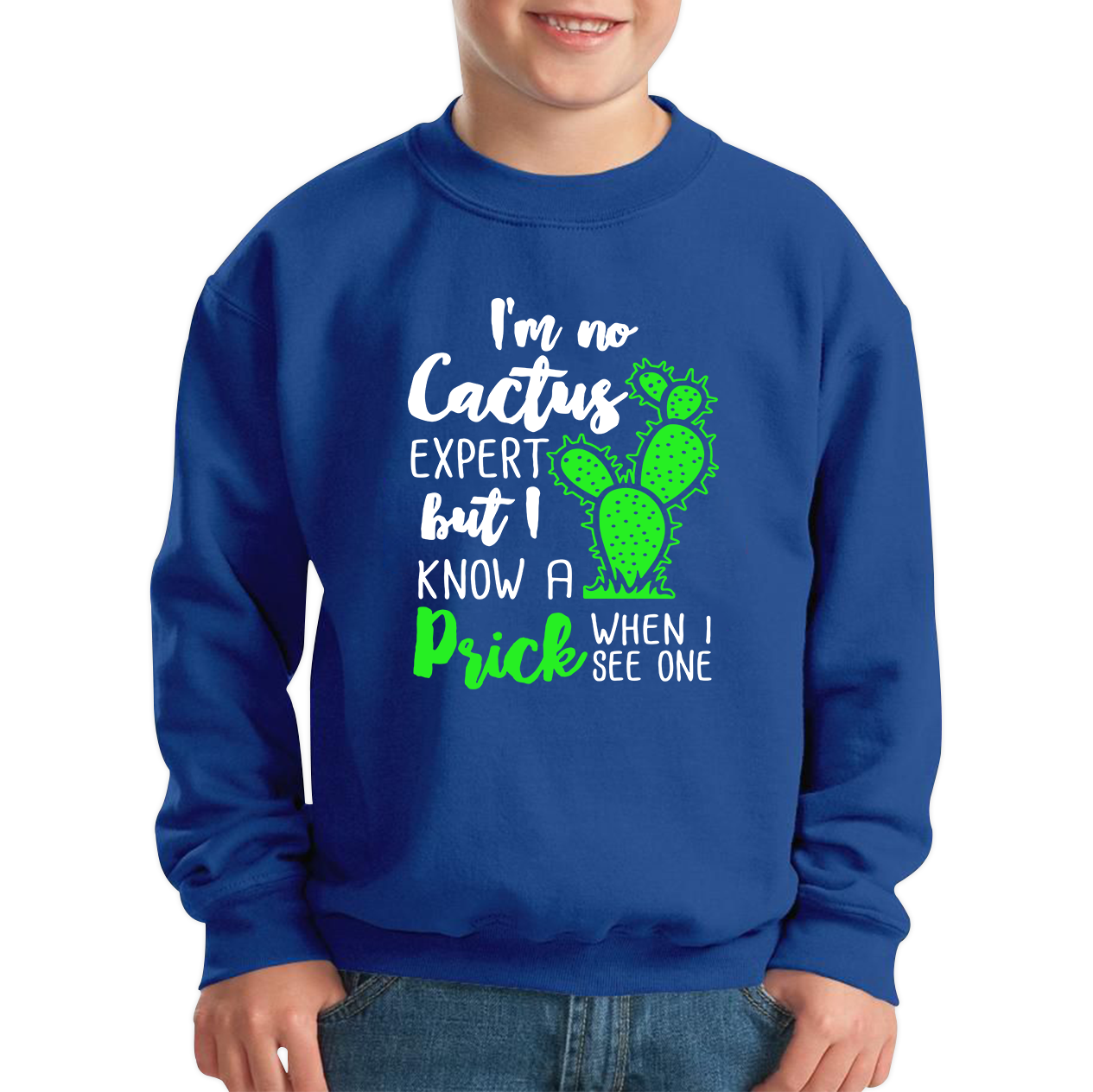 I'm No Cactus Expert But I Know A Prick When I See One Sweatshirt