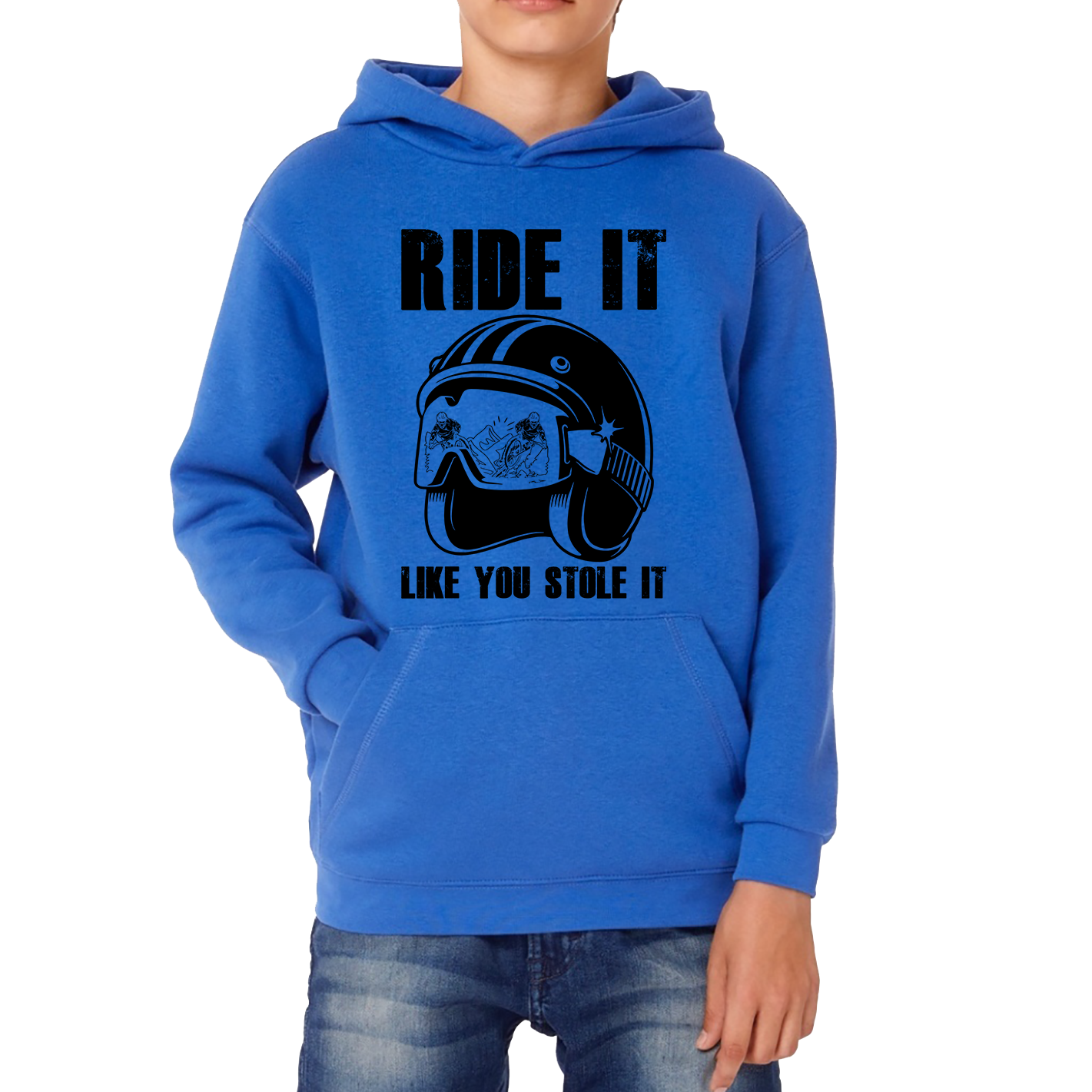 Ride It Like You Stole It Motorcycle Helmet Hoodie