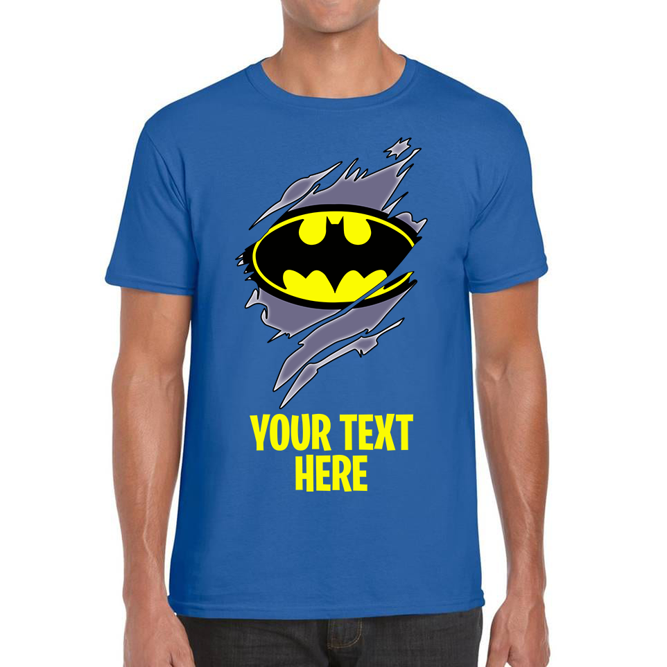 Personalized batman birthday shirt on sale