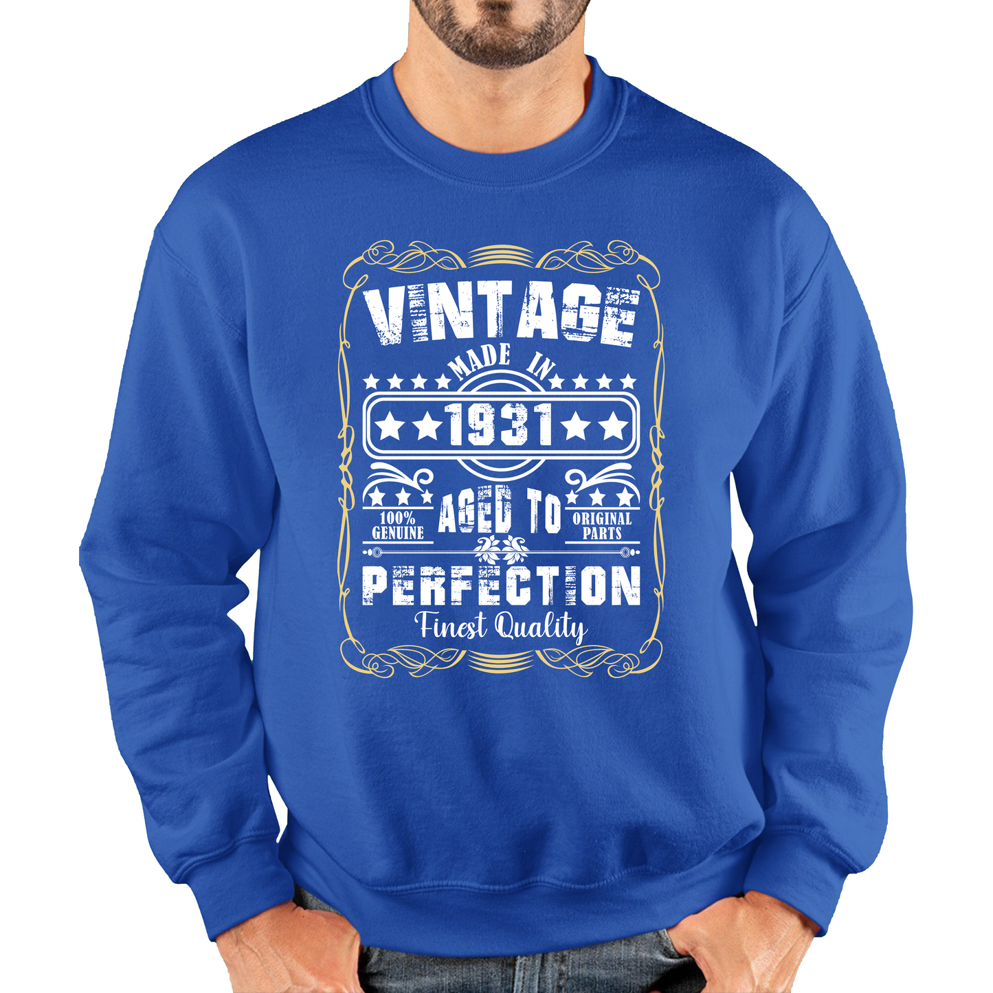 Vintage Made In 1931 Aged to Perfection Sweatshirt