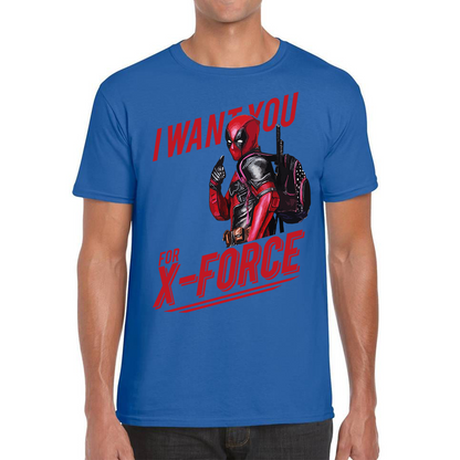 I Want You For X-Force, Deadpool Inspired T Shirt