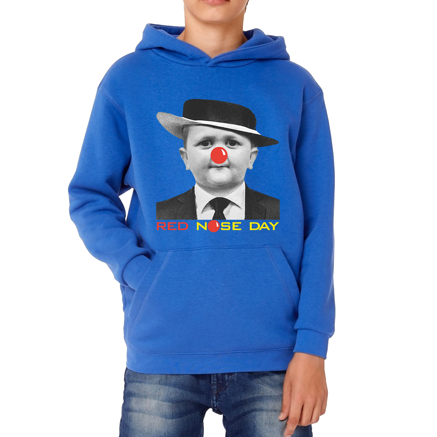 Hasbulla Red Nose Day Hoodie