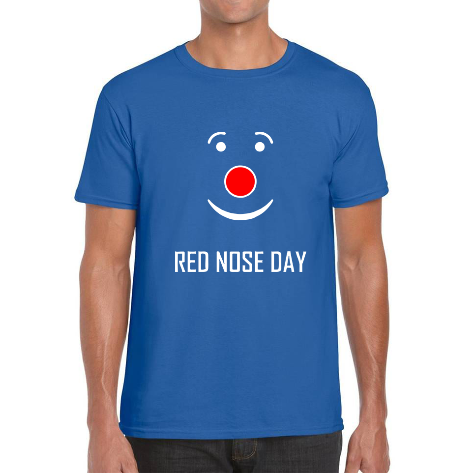 Red Nose Day Clown Face T Shirt