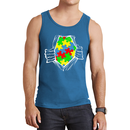 Autism Awareness Art Tank Top