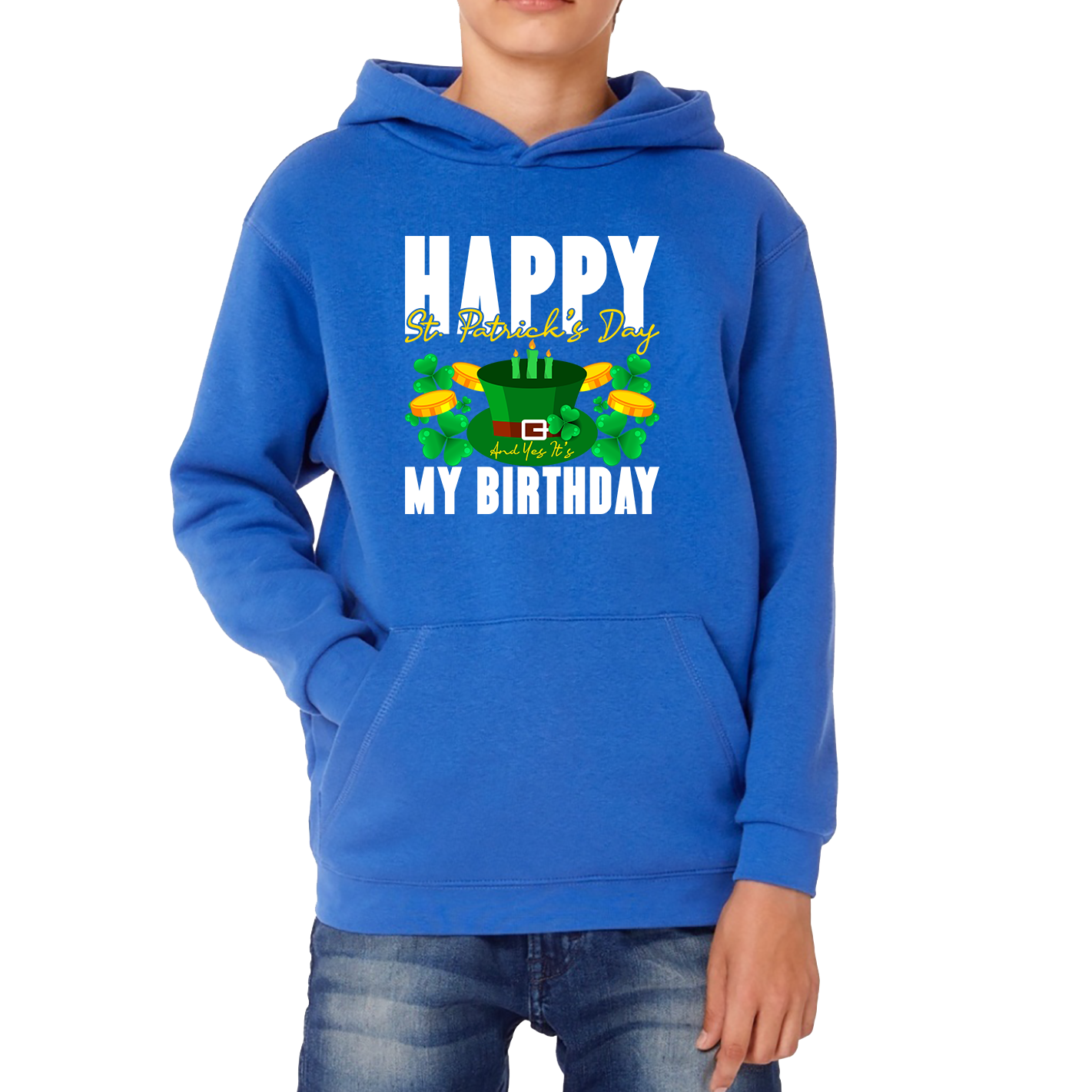 St Patricks Day Birthday Hoodie