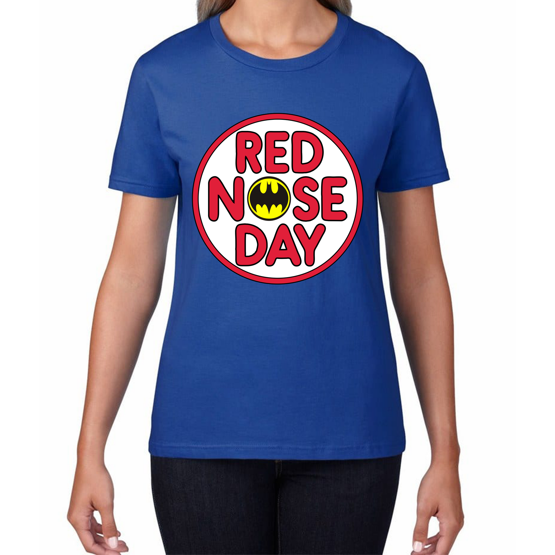 Batman Comic Relief Red Nose Day T Shirt