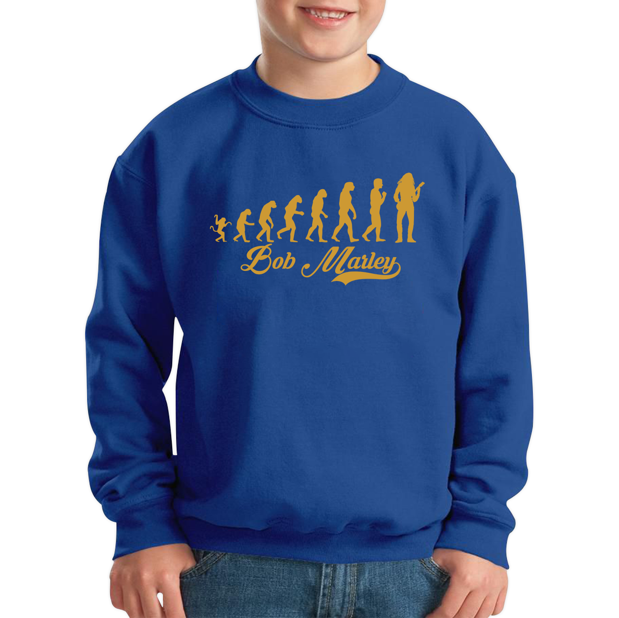 Bob Marley Human Evolution Sweatshirt