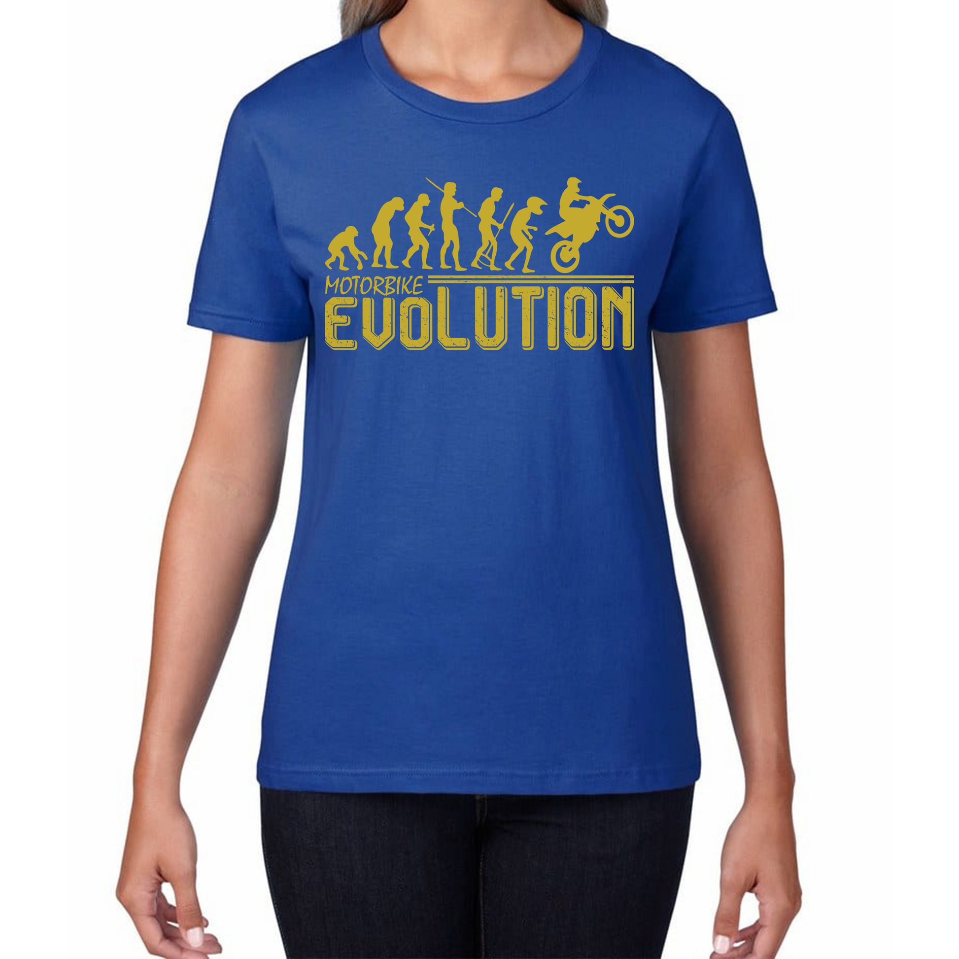 Motorbike Evolution Funny T Shirt