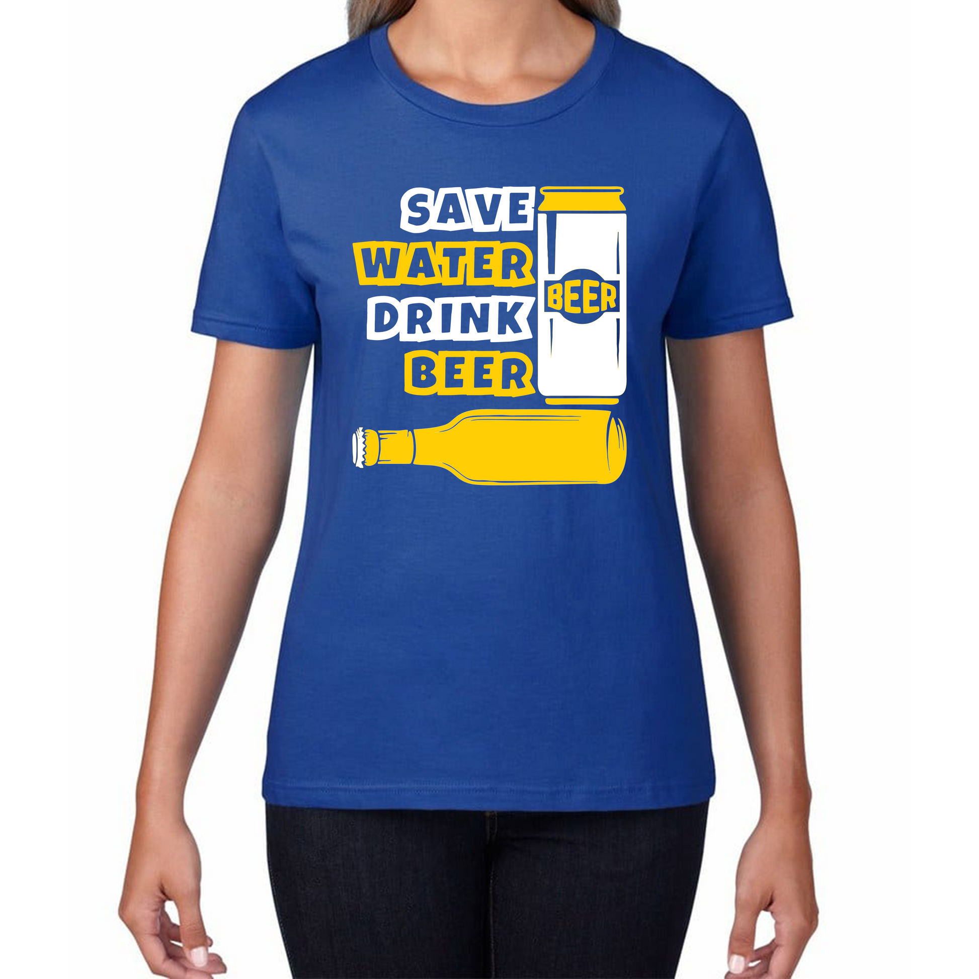 Save Water Drink Beer Funny T Shirt