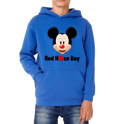 Mickey Mouse Disney Red Nose Day Hoodie