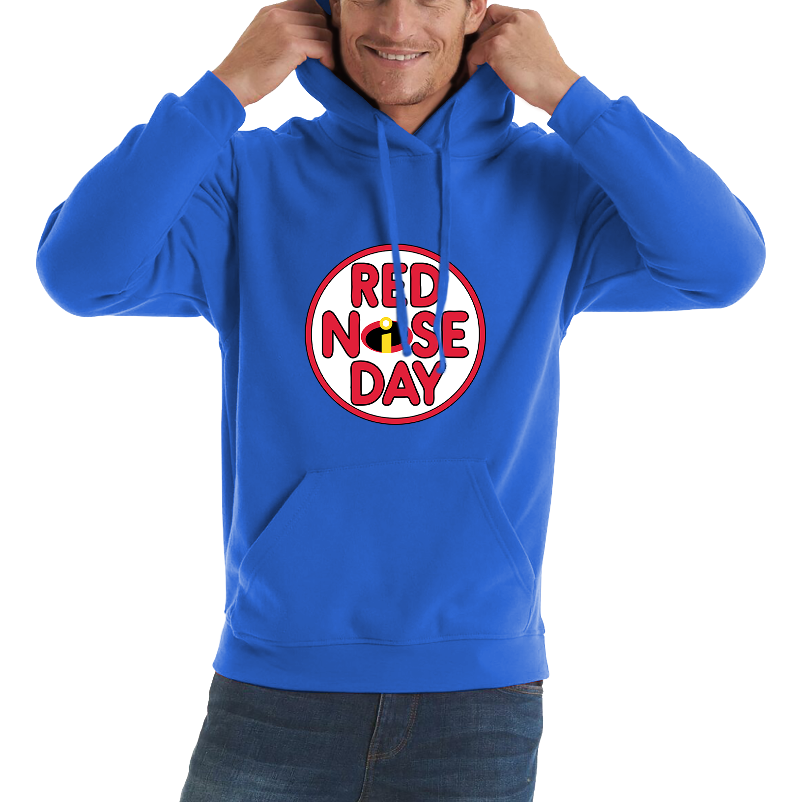 The Incredibles Red Nose Day Hoodie